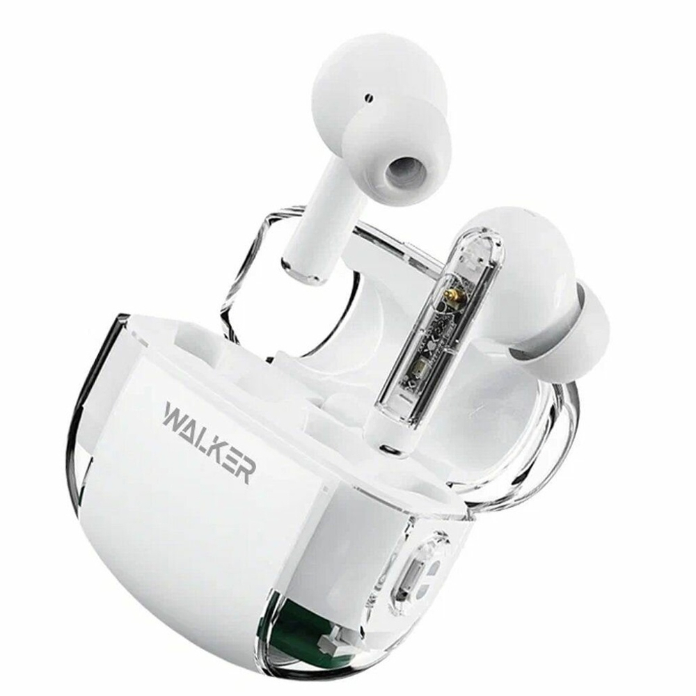 Наушники WALKER WTS-29, независ. работа наушников, белые