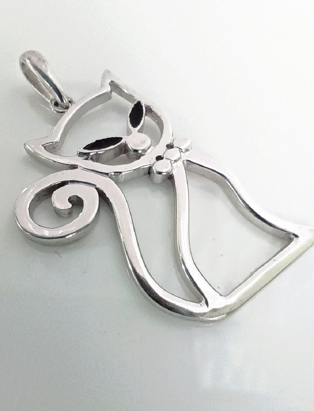 Подвеска серебряная Эстерелла, проба 925, родированная, с эмалью/Ф