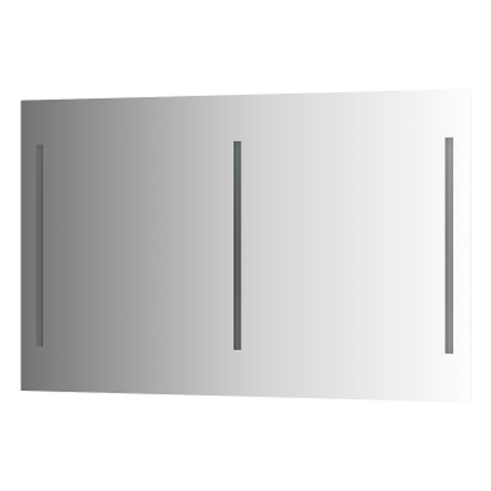 Зеркало Evoform с 3-мя встроенными LUM-светильниками 60 W 120х75 см