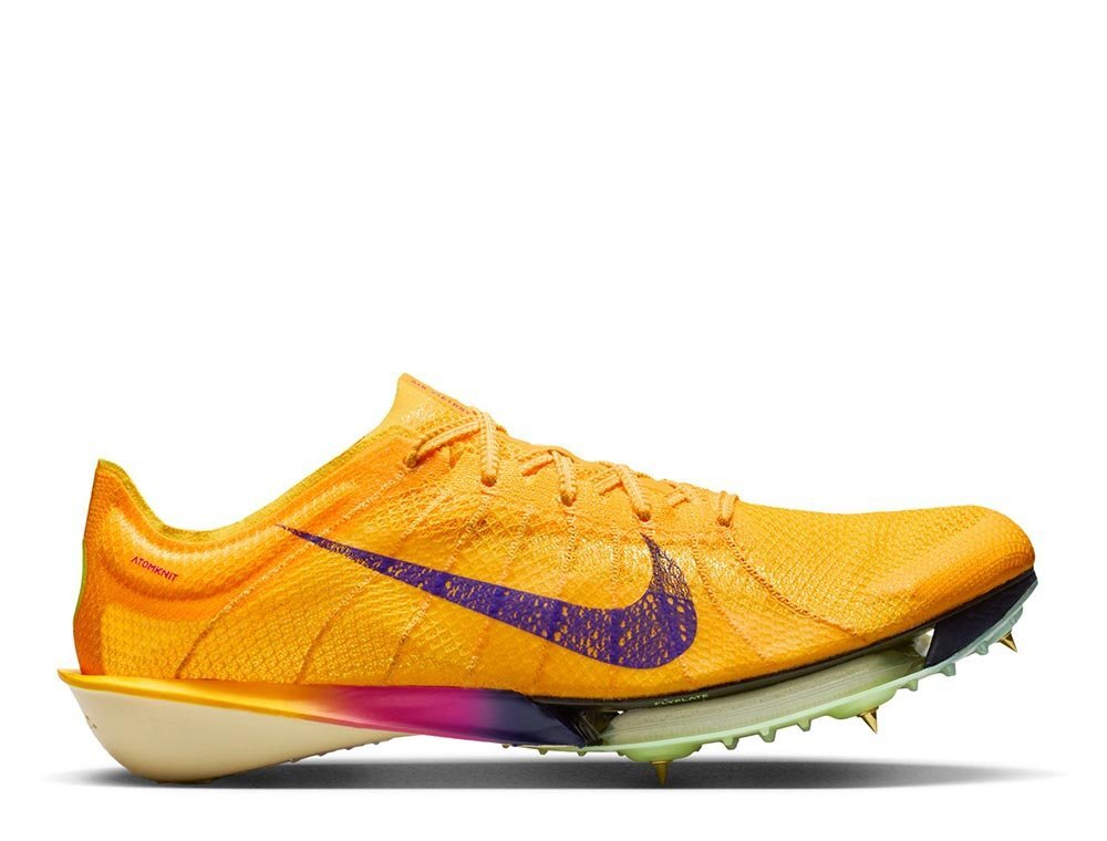 Шиповки беговые Nike Air Zoom Victory 2 U Оранжево-Фиолетовые