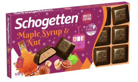 Шоколад Schogetten Maple Syrup&Nut