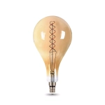 Лампа Gauss LED Filament А160 8W Е27 620lm 2400К golden flexible 150802008