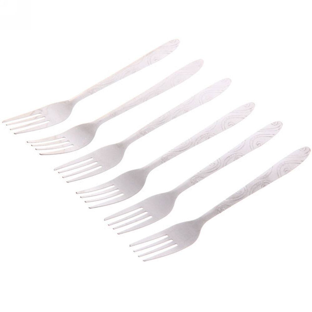 Набор вилок столовых 6шт «Завиточки»