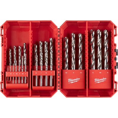 Набор сверл Milwaukee THUNDERWEB HSS-G по металлу 25шт