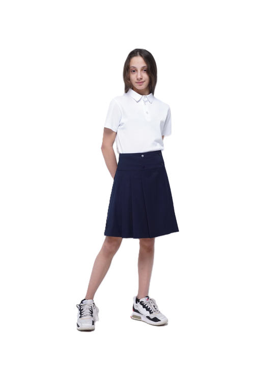 Поло с коротким рукавом для девочек