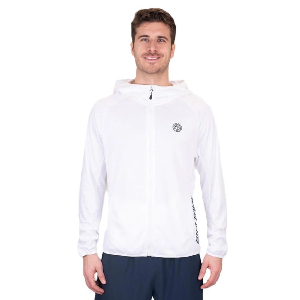 ОДЕЖДА ДЛЯ ТЕННИСА Мужская, Куртка с капюшоном BIDI BADU CREW .