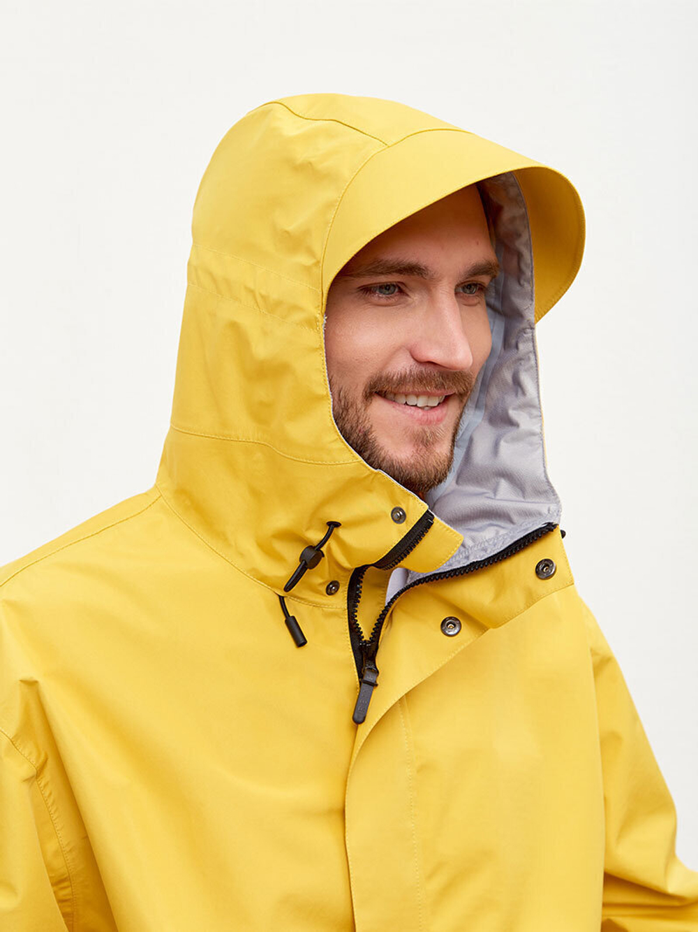 Плащ желтый MontBlanc мужской