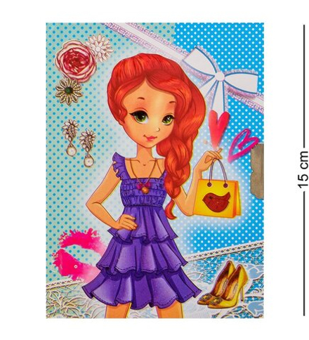 NB-14/2 Блокнот с ручкой «Гламур»