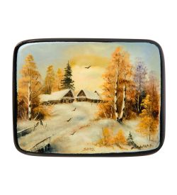 ШК-25/ 7-F Шкатулка «Зима» исп. Шор. Е.