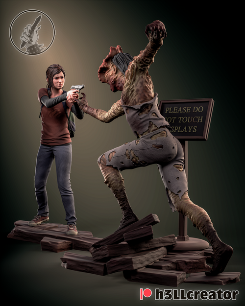 Элли ellie the last of us (без монстра) Коллекционная Фигурка Аниме