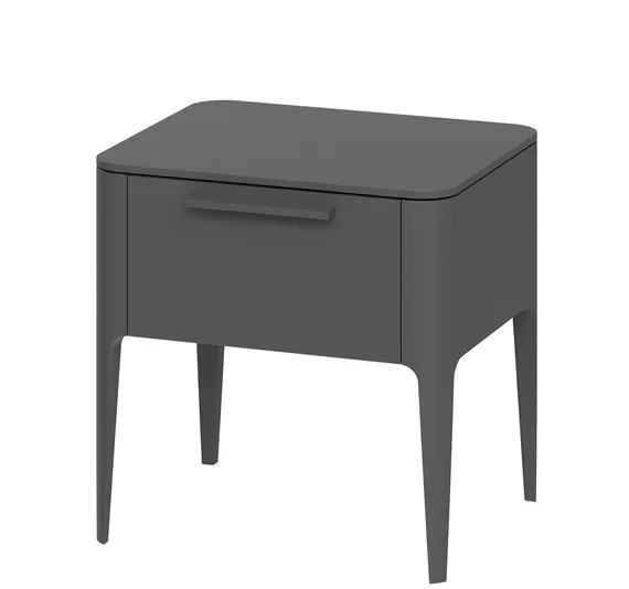 Тумба прикроватная Type 1 ящик (темно-серый)
