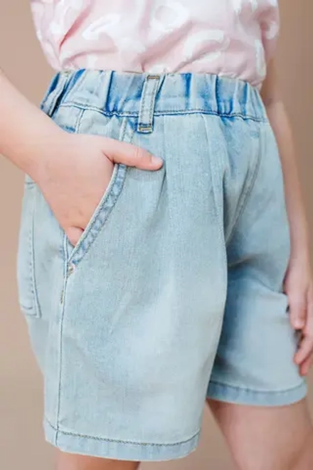 Шорты 10268 джинсовые