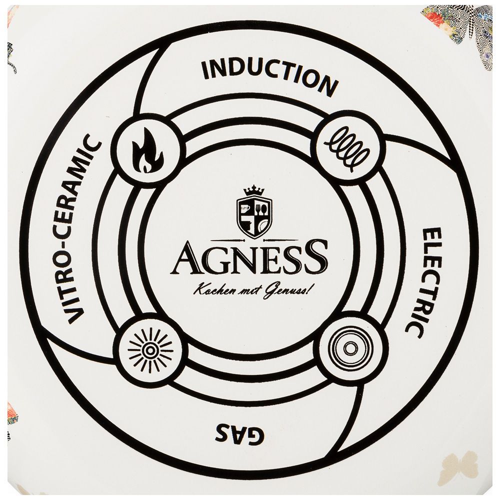 ЧАЙНИК ЭМАЛИРОВАННЫЙ AGNESS, СЕРИЯ ВИНТАЖ, 2,2Л (КОР=4ШТ.)