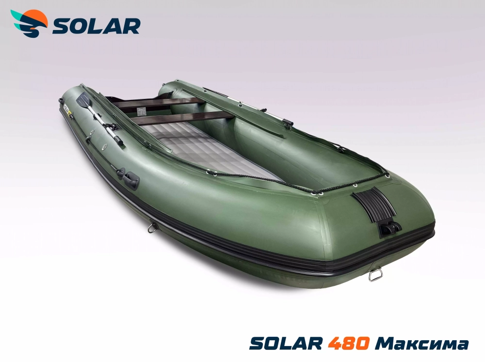 Лодка надувная моторная solar-480 к