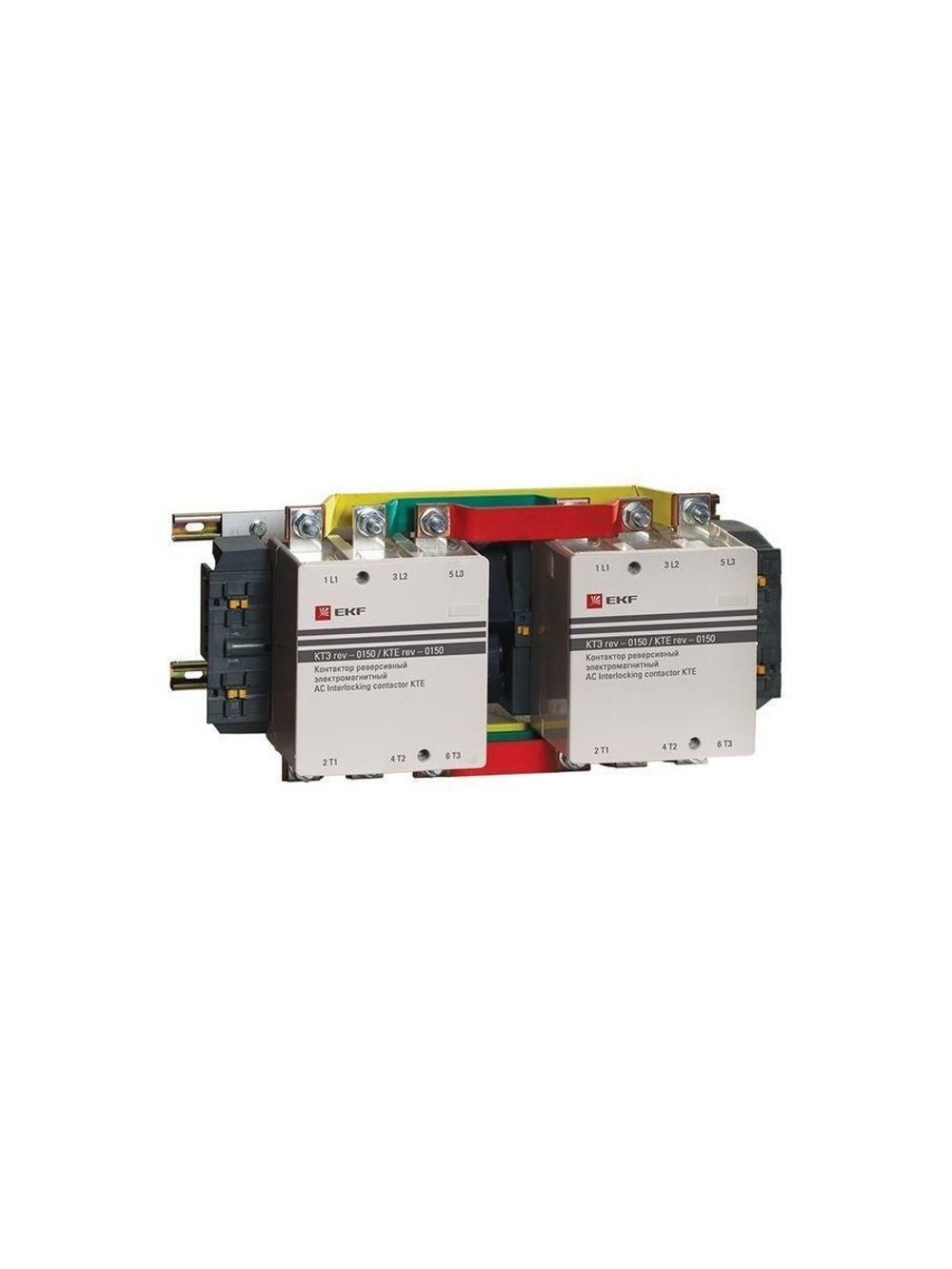 Контактор реверсивный КТЭ 150А кат. 230В AC 2НО EKF ctr-b-r-150