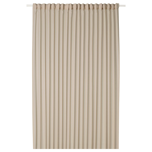 Шторы IKEA ROSENROBINIA (РОЗЕНРОБИН), Бежевый, 300x250 см