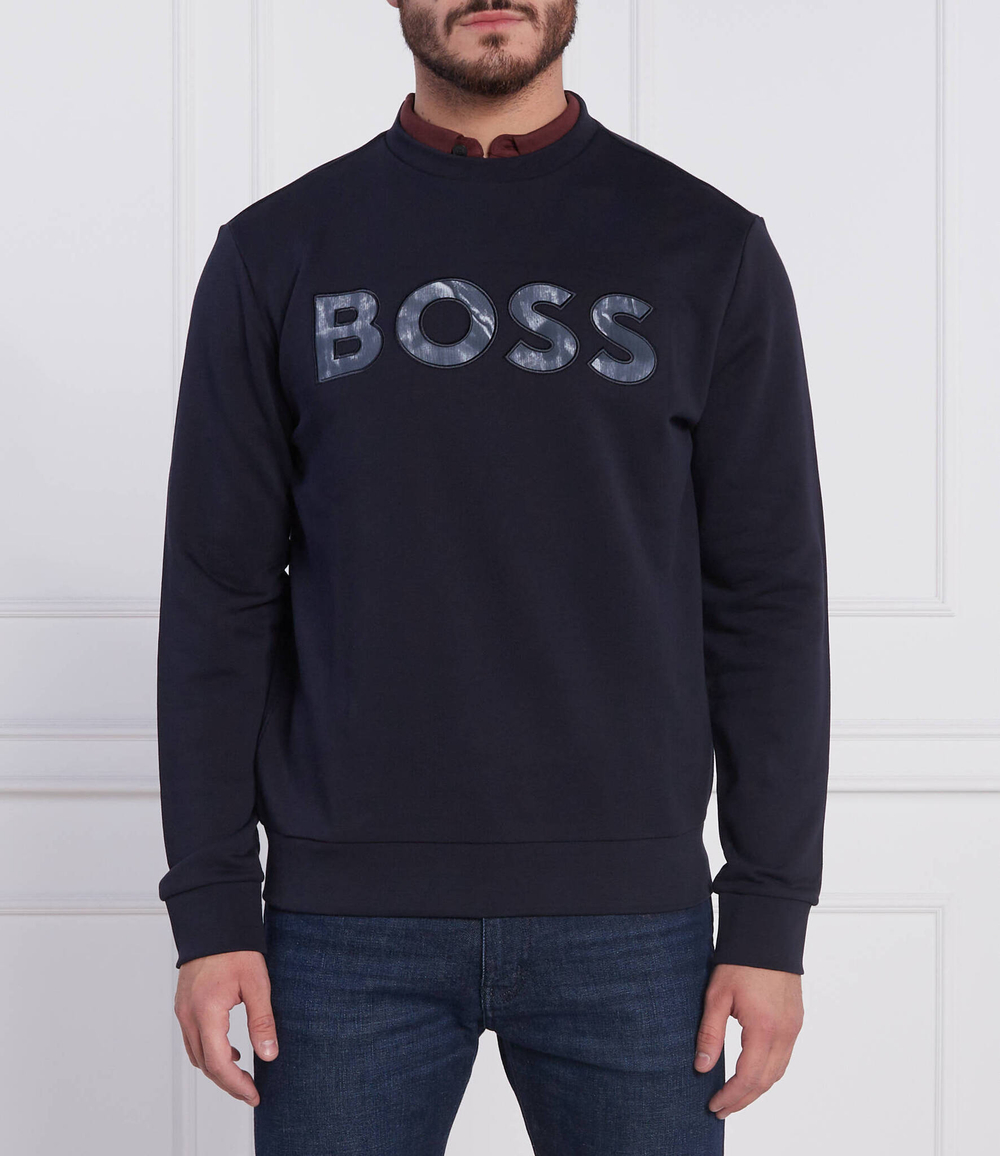 Худи weboss BOSS ORANGE - темно-синий(50476140)