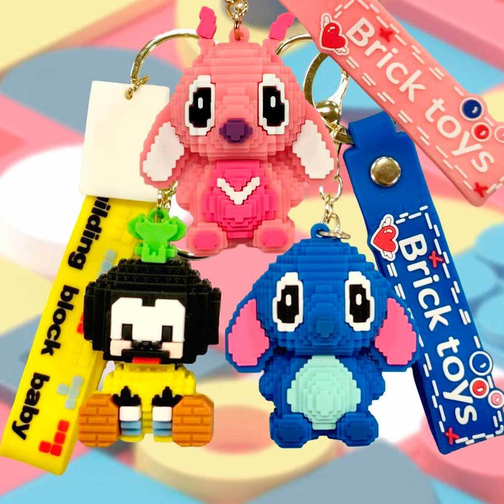 Брелок в ассортименте, силикон