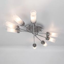 Citilux Хеликс CL109181 Люстра потолочная Матовый Хром