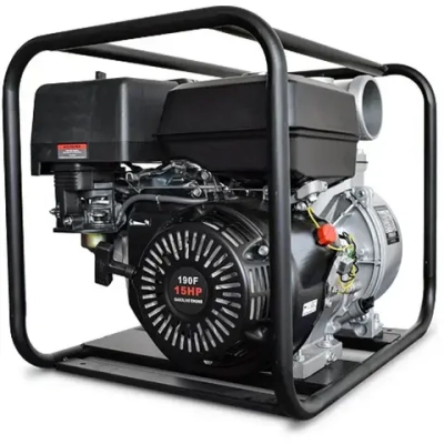 REDVOLT WP40C мотопомпа бензиновая 15 л.с, 1500 л/мин, диаметр 100 мм, EPMB40