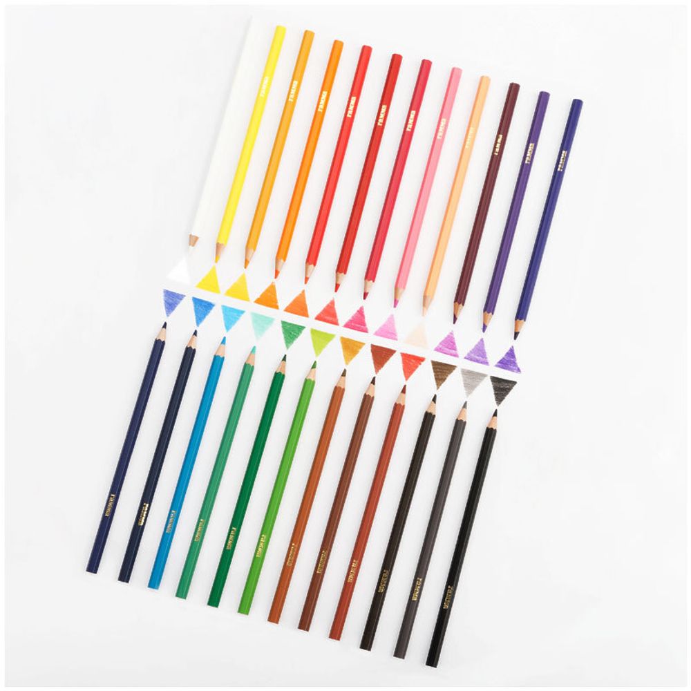 Карандаши цветные 24цв. Гамма Классические, метал. пенал