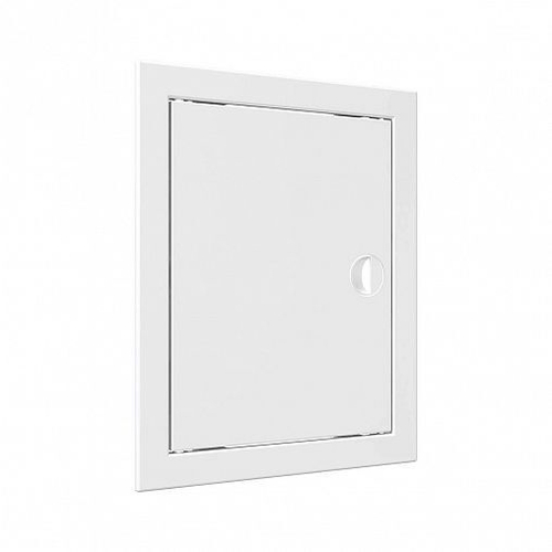 Люк-дверца 218х268 ревизионный с фланцем ручка, магнит. замок металл Эвекс Л2025Р