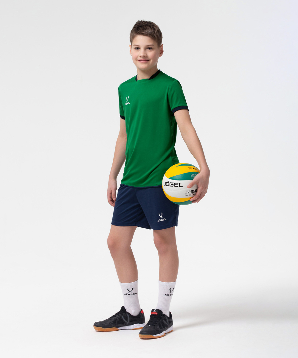 Футболка волейбольная Camp, зеленый, детский