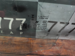 Стекло двери передней левой Omoda S5 22-нв Б/У Оригинал J605203110