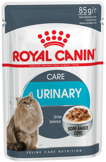 Royal Canin Urinary Care влажный корм для кошек и котов, обеспечивающее профилактику образования камней в мочевыводящих путях в 2р. через 10 дней 85 гр