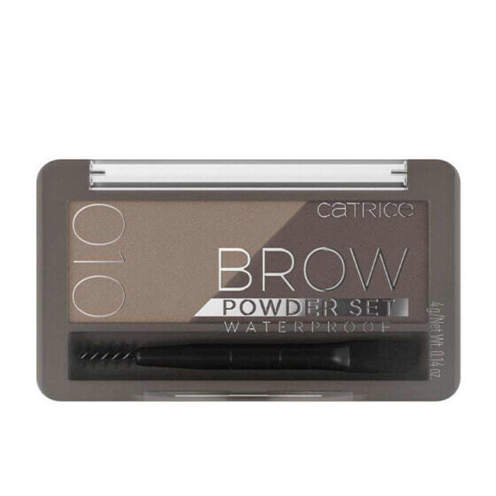 Тени и наборы для бровей BROW powder set waterproof #010-brown 4 g