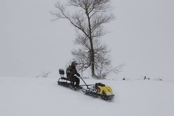 Мотобуксировщик РЫБАК PKD. PSD 17 л.с. (длинная база 1430мм)