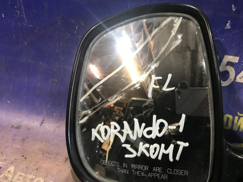 Зеркало левое SSANGYONG KORANDO 1996