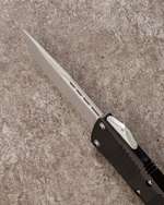 Автоматический складной нож SteelBro Troodon S/E Stonewash VG-10 139-10 (черный)