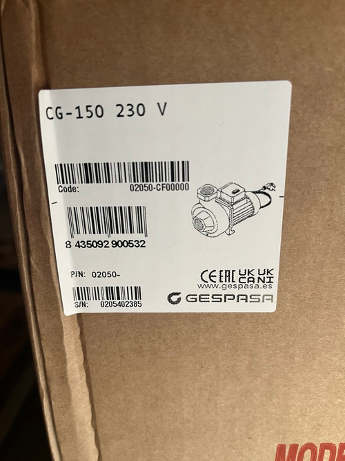 CG-150 230V AC - Центробежный насос для ДТ
