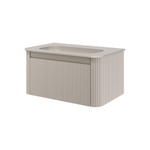 Тумба без раковины VOI рифл. 80см CASHMERE