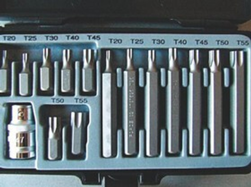 Набор бит (15 предметов) торкс Т20-55