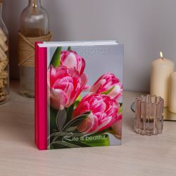 Фотоальбом Image Art IA-200PP серия 413 Цветы термосварка 50 листов 200 фотографий размер 10х15