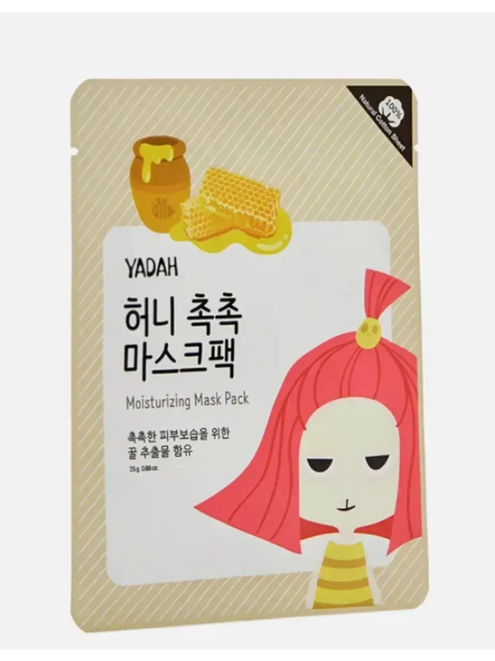 Увлажняющая маска moisturizing mask pack 1ea YADAH