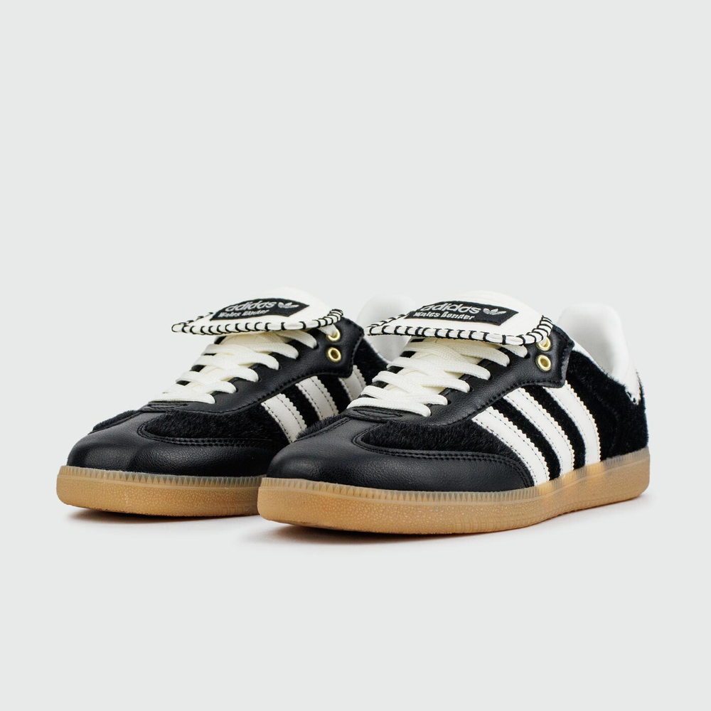 Кроссовки Adidas Samba Pony x Wales Bonner Black Gum