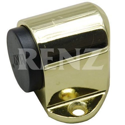 [ТОВАРА НЕТ В НАЛИЧИИ] Ограничитель дверной напольный Ренц DS 31, цвет латунь блестящая (гарантия - 12 месяцев)