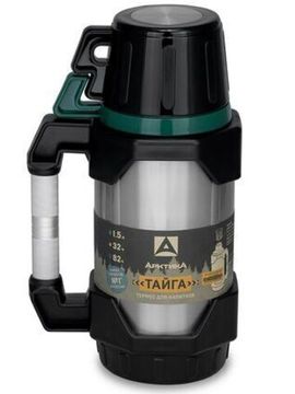 Термос АРКТИКА TAIGA 110 зел. 1.5л