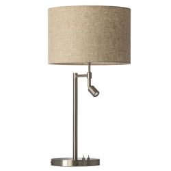 Citilux DUPLET CL801011 Настольная лампа с бежевым абажуром