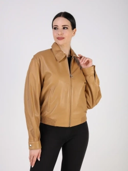 Кожаная куртка демисезонная