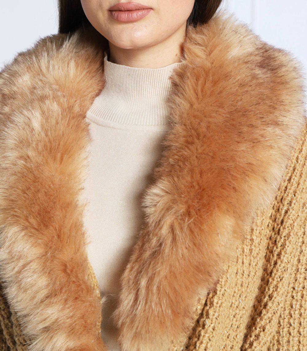 кардиган Liu Jo - светло-коричневый(WF2069 MA01N)