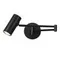 SLE201041-01 Светильник настенный Черный/Черный GU10 LED 1*5W 4000K ZOOM