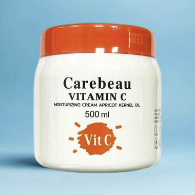 Увлажняющий крем для тела с маслом абрикосовых косточек Carebeau, 500 мл.