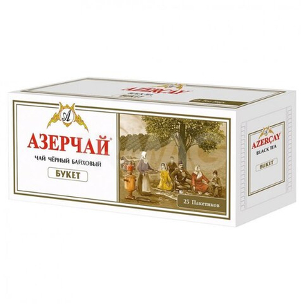 Чай Azercay Букет черный, 25 п