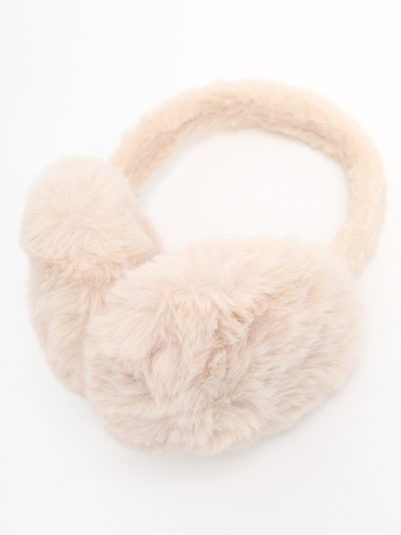 Наушники меховые FluffFold, беж