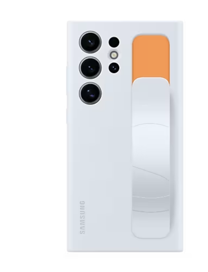 Чехол-накладка Standing Grip Case S24 Ultra (Светло-голубой)