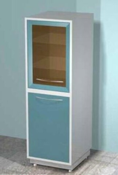 Медицинский металлический шкаф DM-81